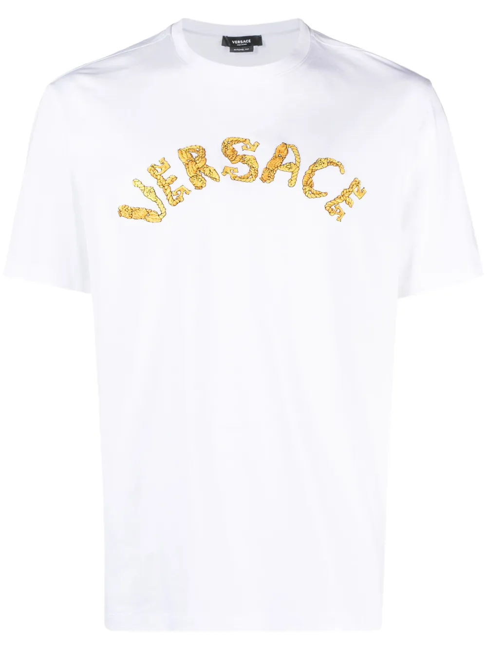 

Футболка Seashell с принтом Baroque VERSACE, белый