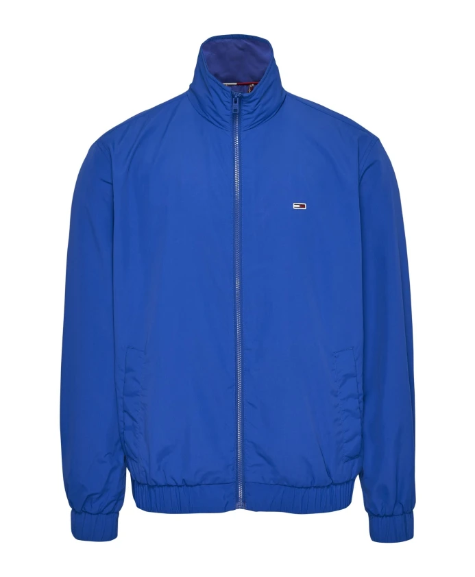 

Базовая синяя куртка из переработанного нейлона Tommy Jeans, синий