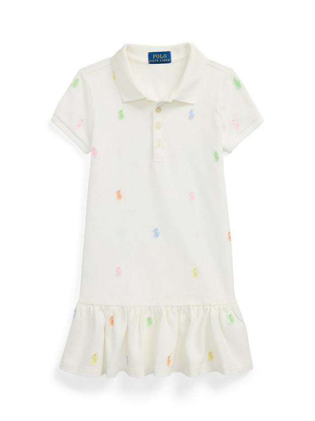 

Детское платье Polo Kids для повседневной носки Ralph Lauren, White
