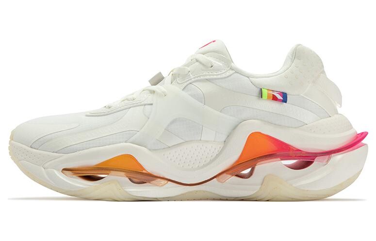 

Кроссовки Wind Whirlpool для бега мужские с низким верхом белые/оранжевые 361°