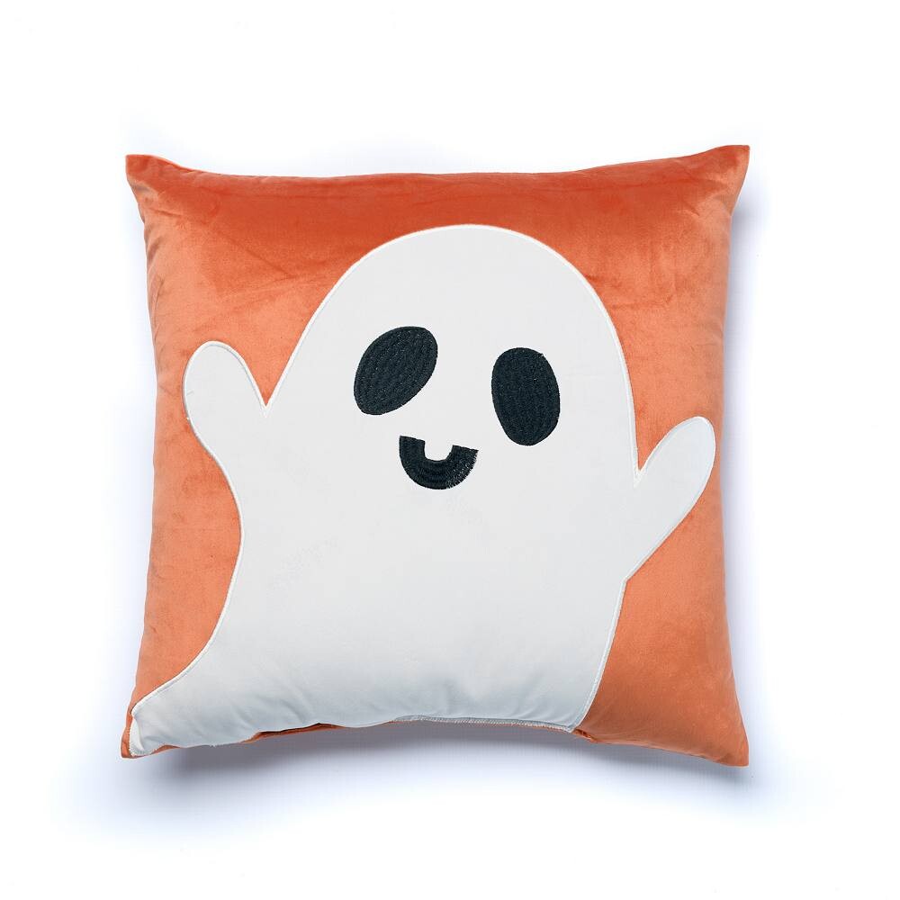 

Подушка Tempo Home Friendly Ghost на Хэллоуин, оранжевый