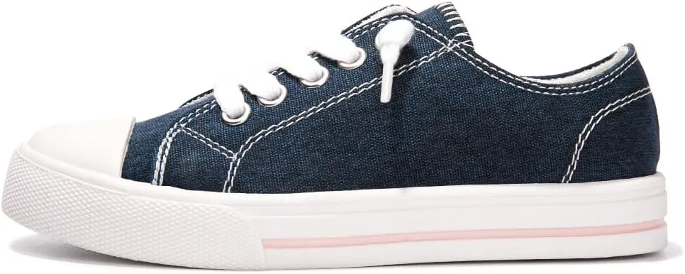 

Кеды Colgo для мальчиков и девочек, из ткани, на шнуровке, для прогулок, для детей маленького и большого размера, размер 11-6, синий