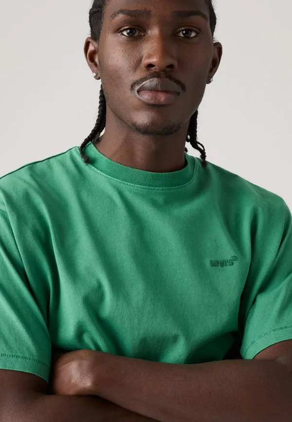 Футболка с винтажным принтом Levi'S, Garment Dye Pine Green — фото 4