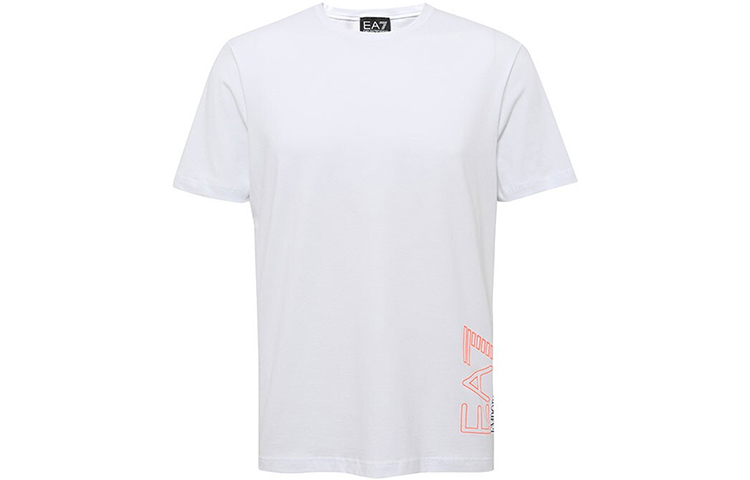 

EMPORIO ARMANI Футболка EA7 мужская белая, Белый, EMPORIO ARMANI Футболка EA7 мужская белая