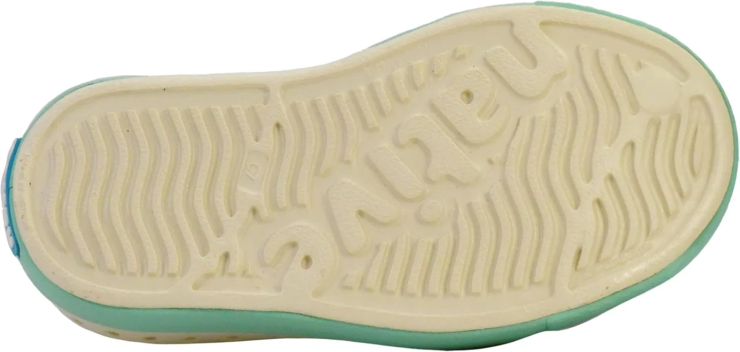 Кроссовки Jefferson Native Shoes, Bone White/Fresco Green — фото 4