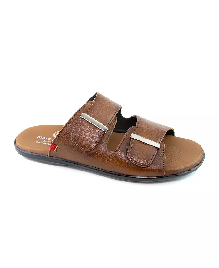 

Мужские удобные сандалии Green Ave Slip On Marc Joseph New York, коричневый