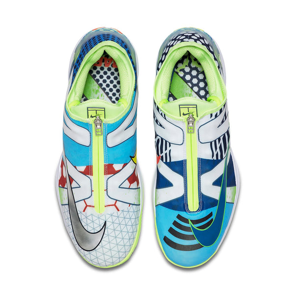 Кроссовки zoom cage 3 air glove 'rafael nadal roland garros' Nike, мультиколор — фото 4