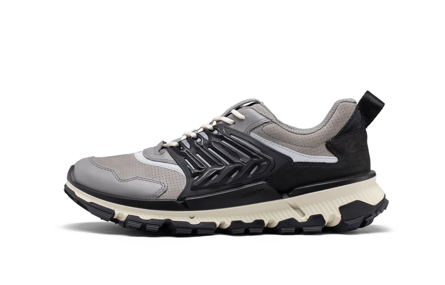 Кроссовки кожаные Ecco Iron Gray