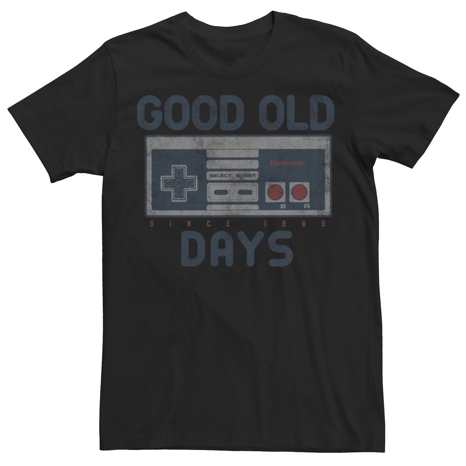 

Мужская футболка с контроллером Nintendo NES Good Old Days Licensed Character