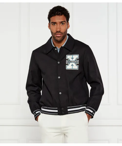 

Бомбер Альбота Regular fit Richmond X, черный