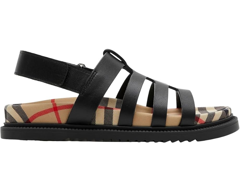 

Сандалии Burberry Kids Sam, черный