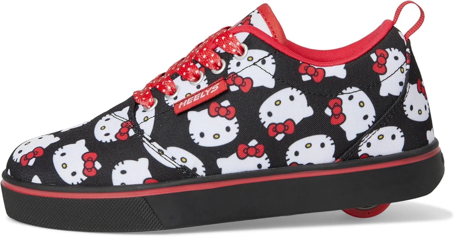 Кроссовки на колесиках Heelys Voyager, Black/Red/White — фото 4