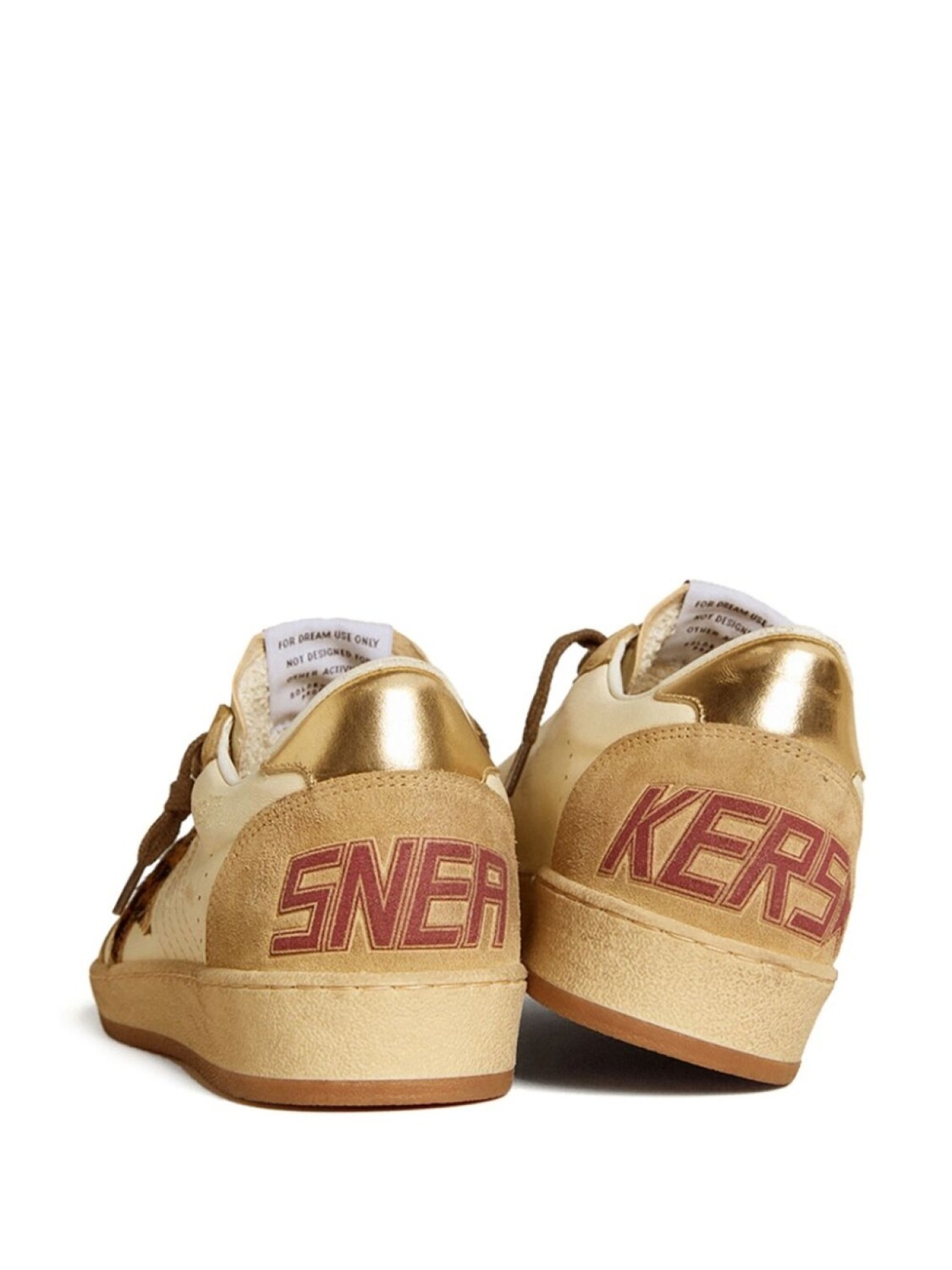 Кеды Ball Star Golden Goose, коричневый — фото 3
