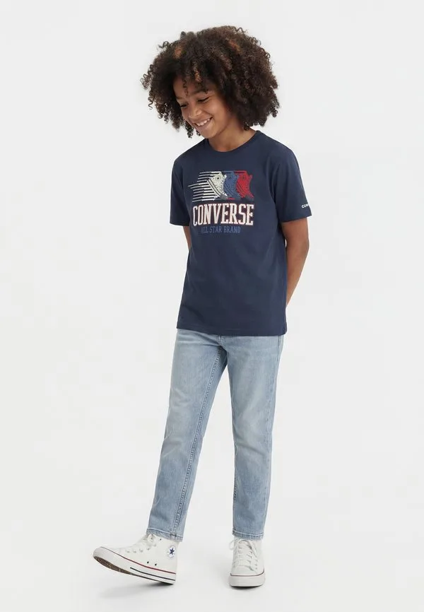 Футболка с принтом «юбилей америки» Converse, Navy