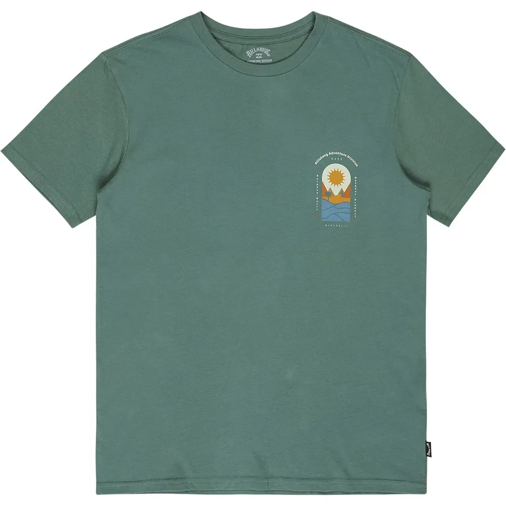 Футболка с коротким рукавом Sundown Billabong, зеленый