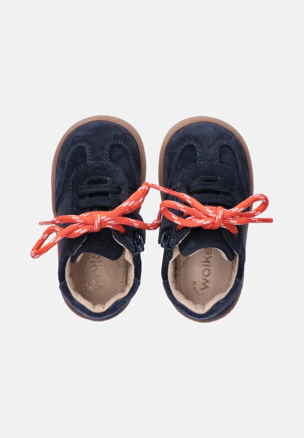 Кроссовки da bambino con lacci colorati - детская обувь Walkey, Blu — фото 3