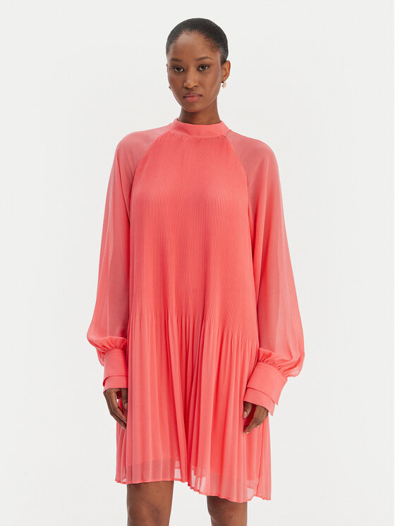 

Повседневное платье regular fit Dolumi 50531542 Boss, красный