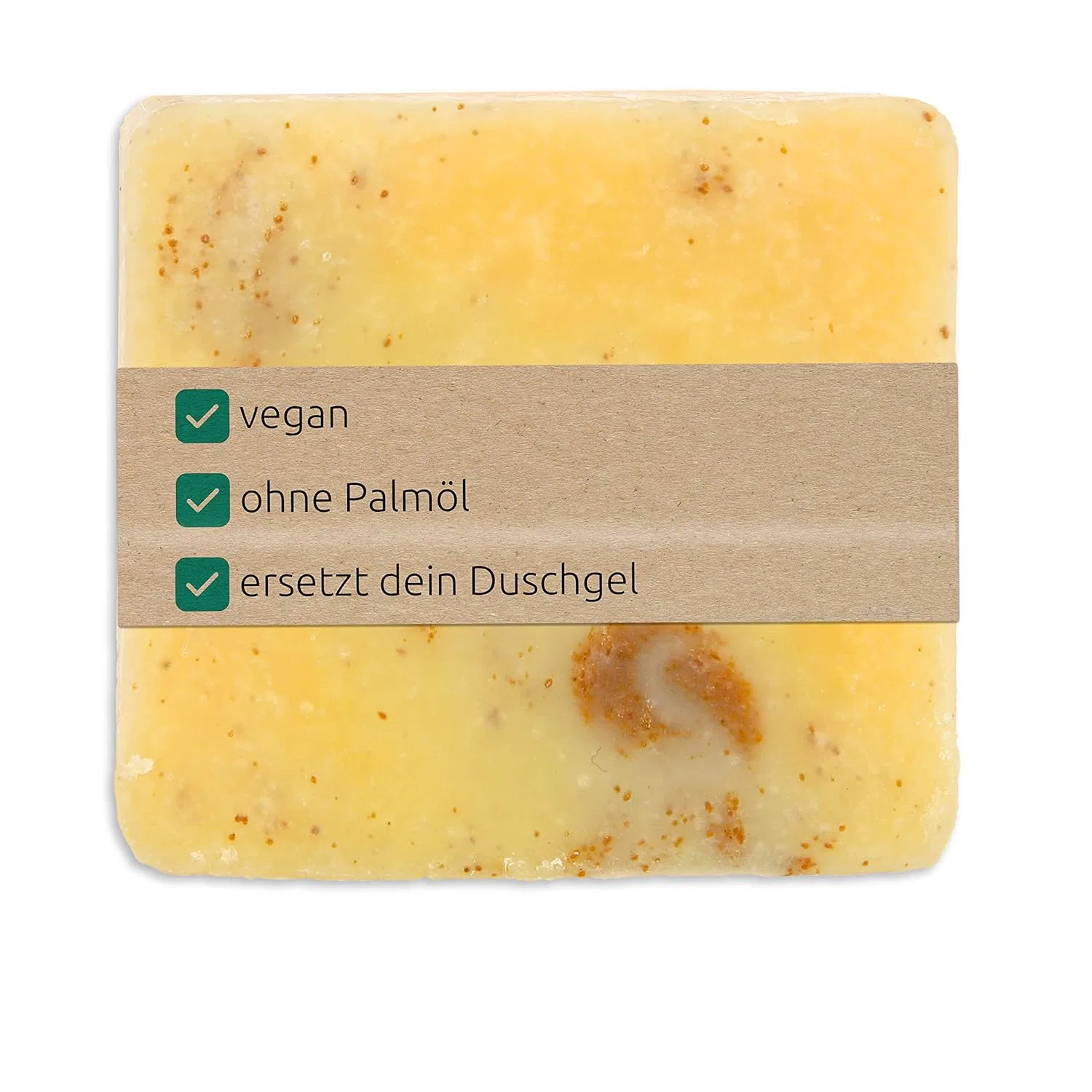 Твердый гель для душа Fresh Lemon, Organic & Vegan для мужчин, 100 г Vellidan