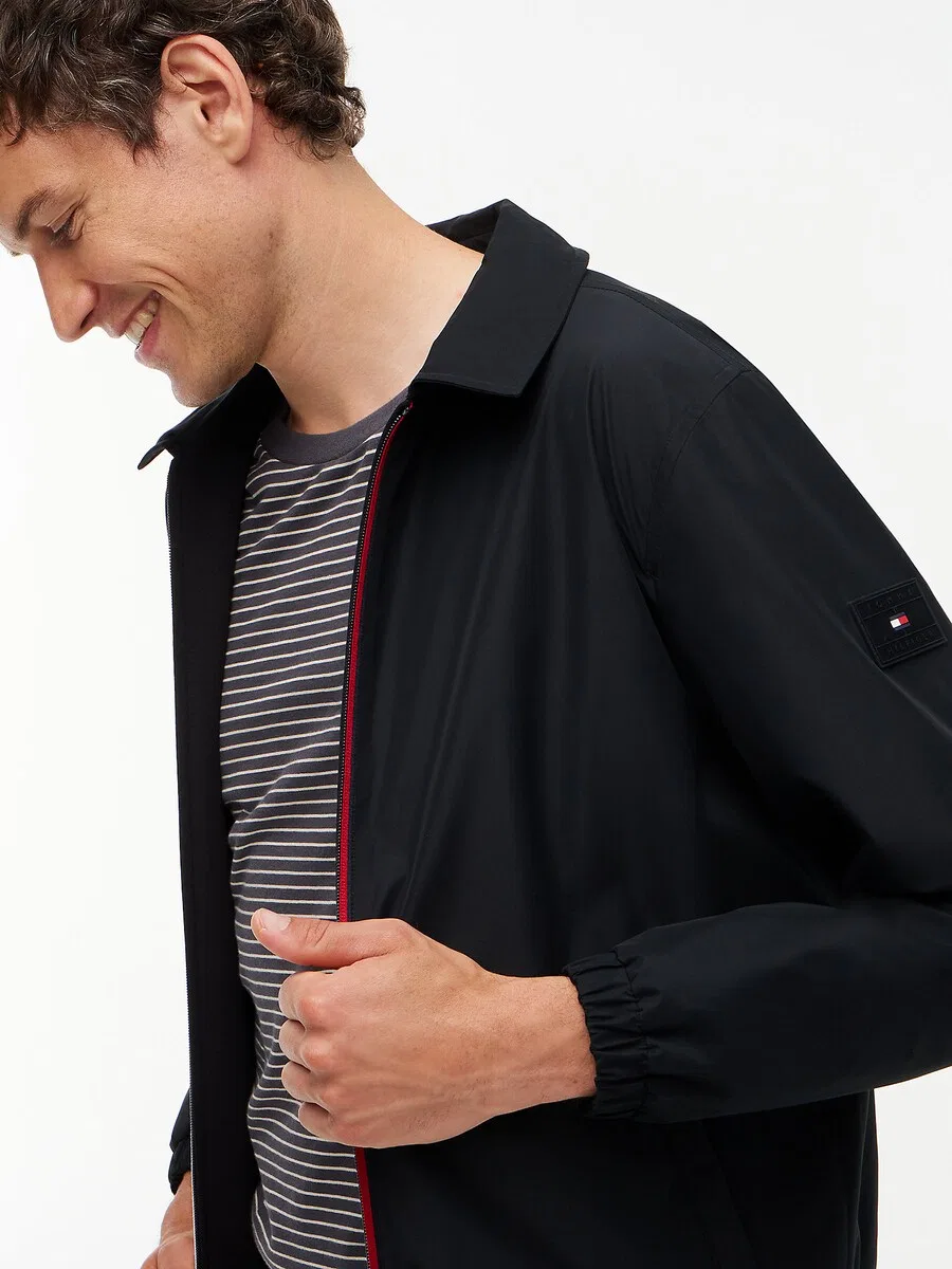 Куртка TOMMY HILFIGER Between-Season 'Intechno' черного цвета — фото 4