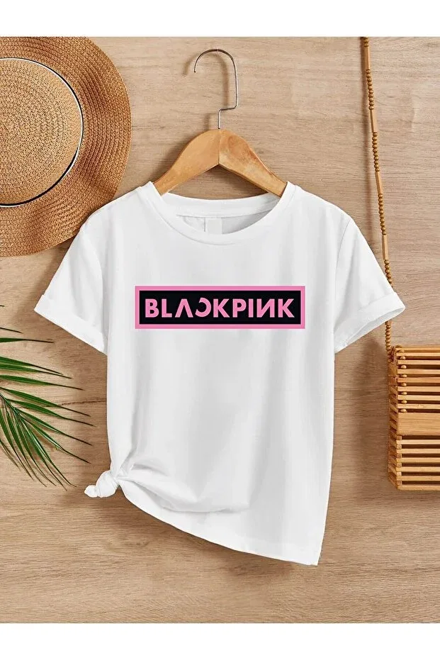 Детская футболка с принтом Unisex comfortable fit cotton printed white children's t-shirt age 3/14 Svart Wear, White