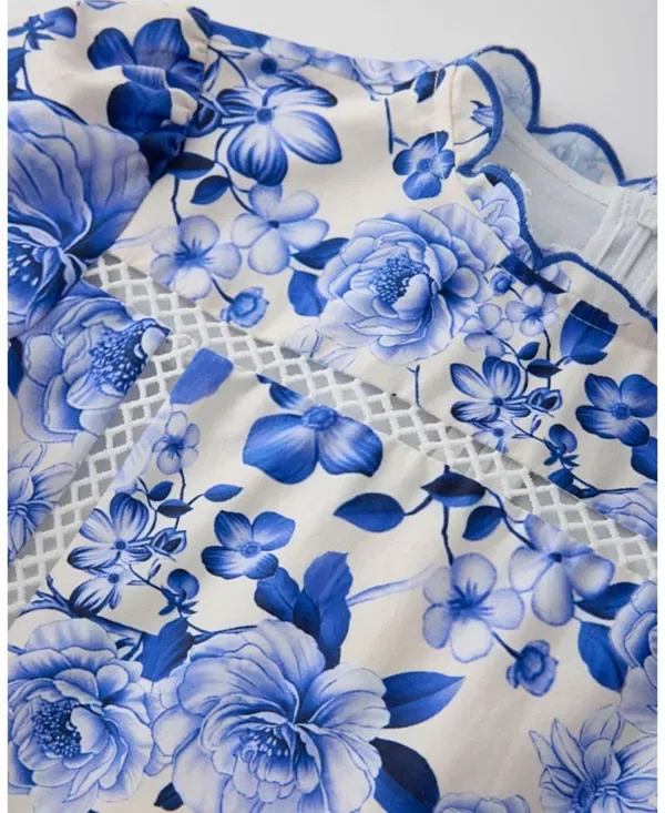 Детское платье для девочек с вышивкой Miranda Mini Marlo Kids, Floral — фото 4