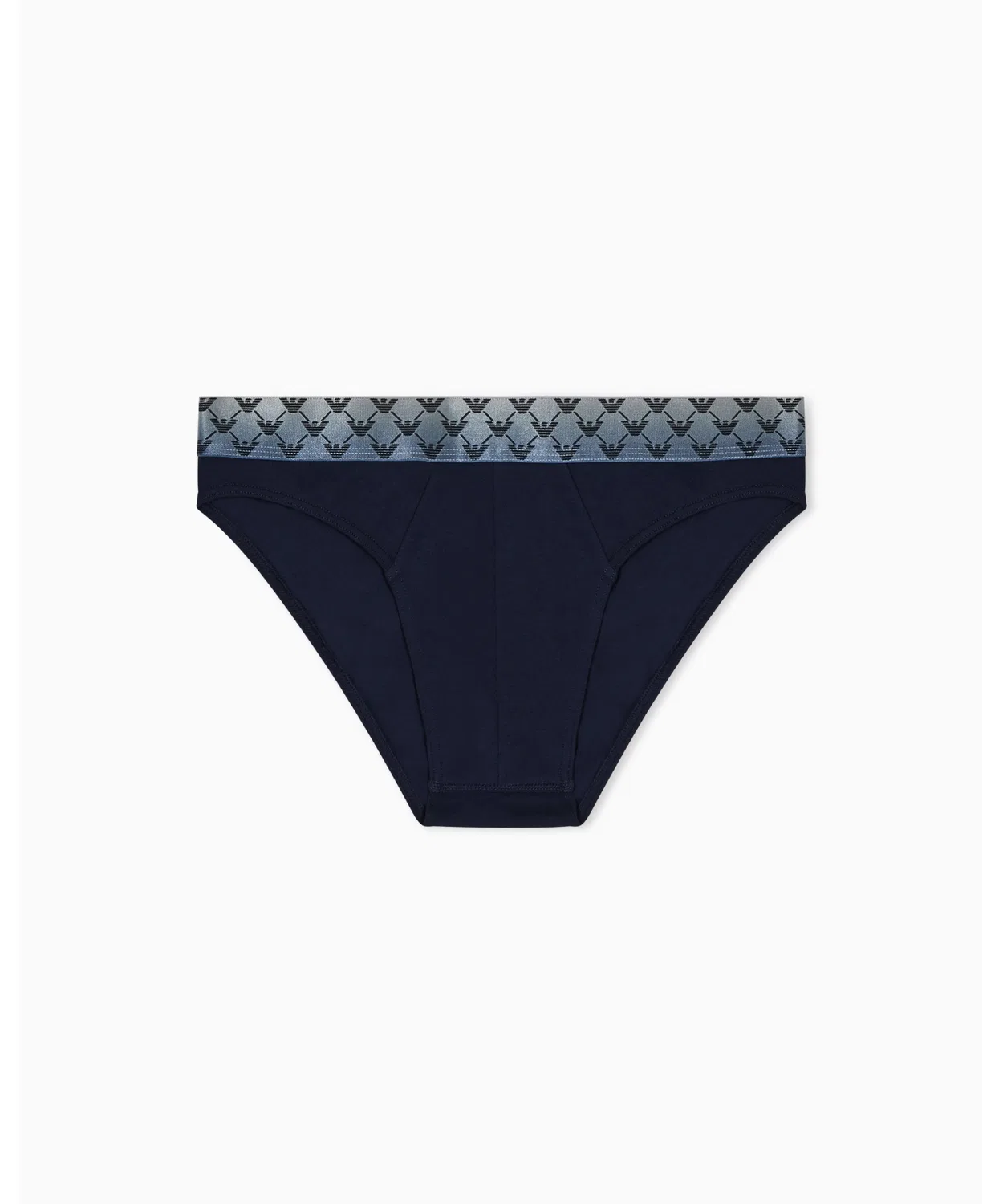 Мужские трусы-бриджи с логотипом Emporio Armani, Navy