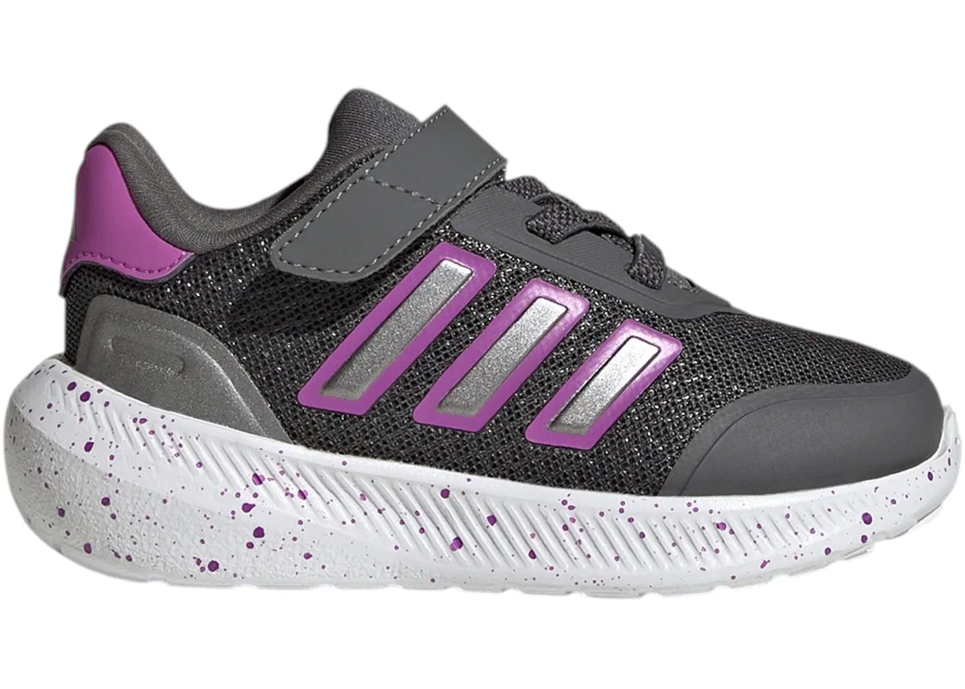 Детские кроссовки Lifestyle Adidas X_PLR Path, Grey Five/Purple Burst/Iron Metallic