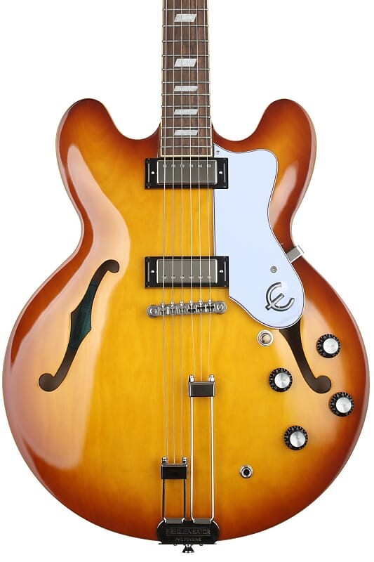 

Полуакустическая электрогитара Epiphone Riviera — Royal Tan EORRTNH1