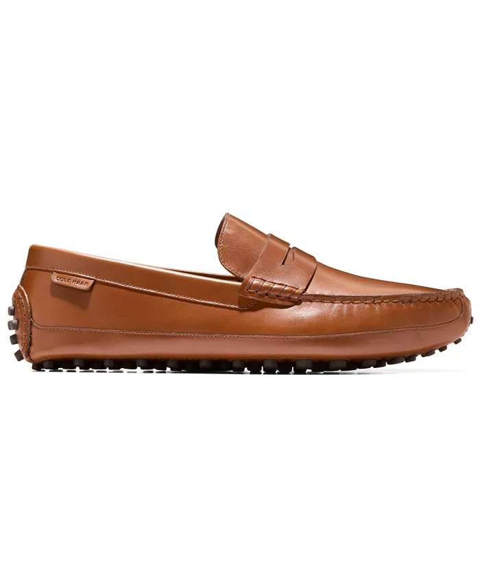 Мужские лоферы для вождения Davies Grand Slip On Cole Haan, коричневый — фото 2