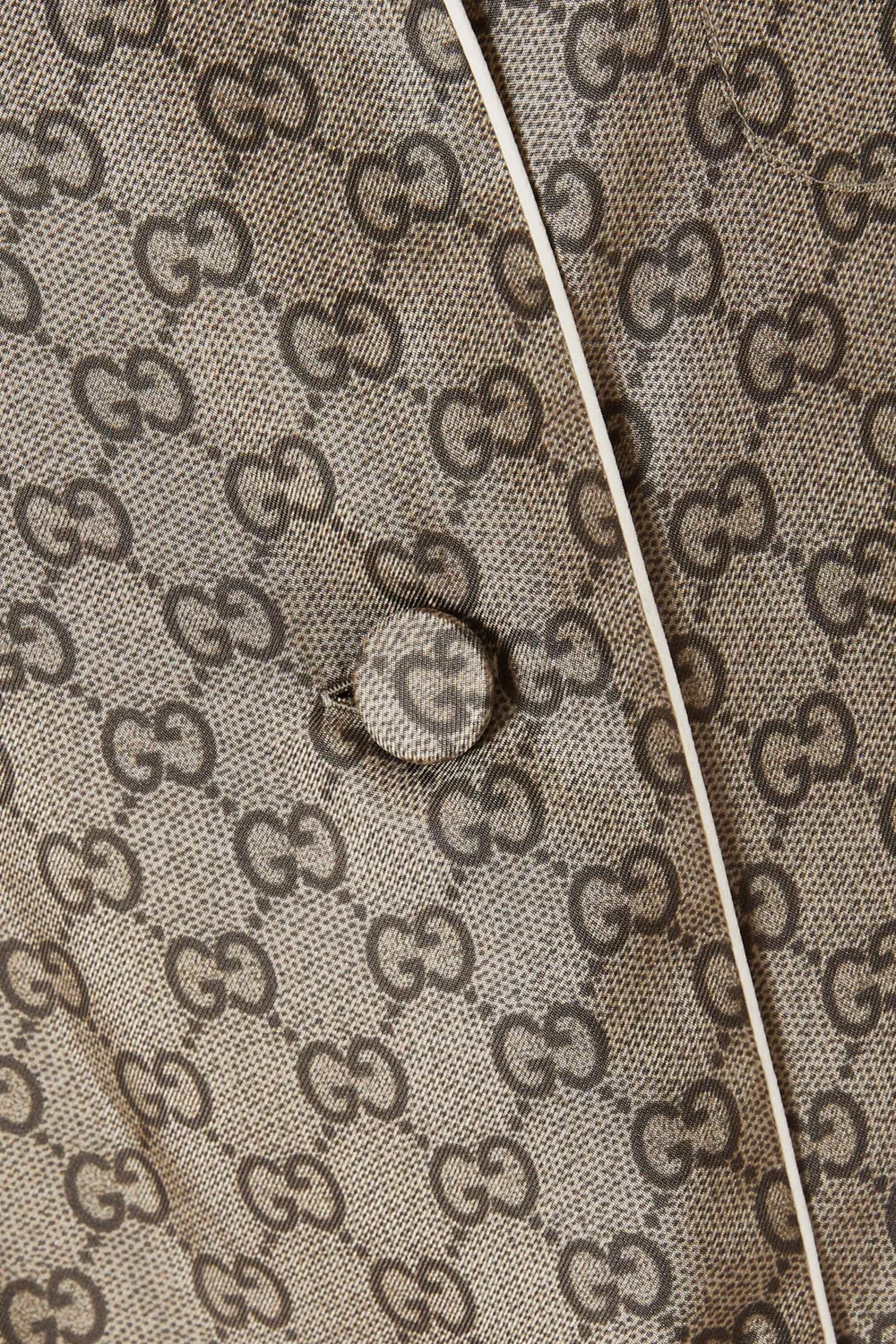 Рубашка на пуговицах GG Silk Twill Gucci — фото 4