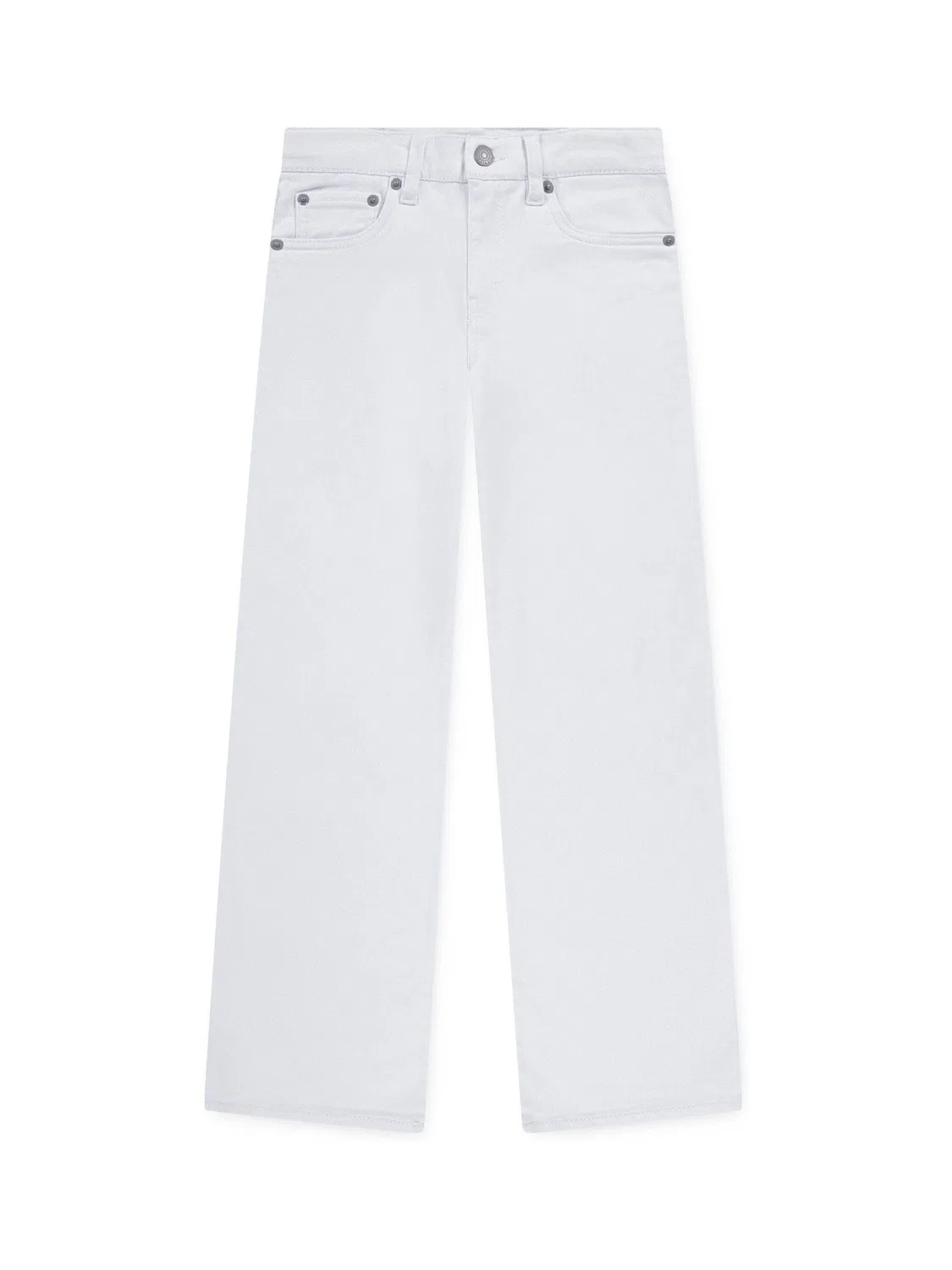 Джинсы с широкой штаниной Levi's, белые