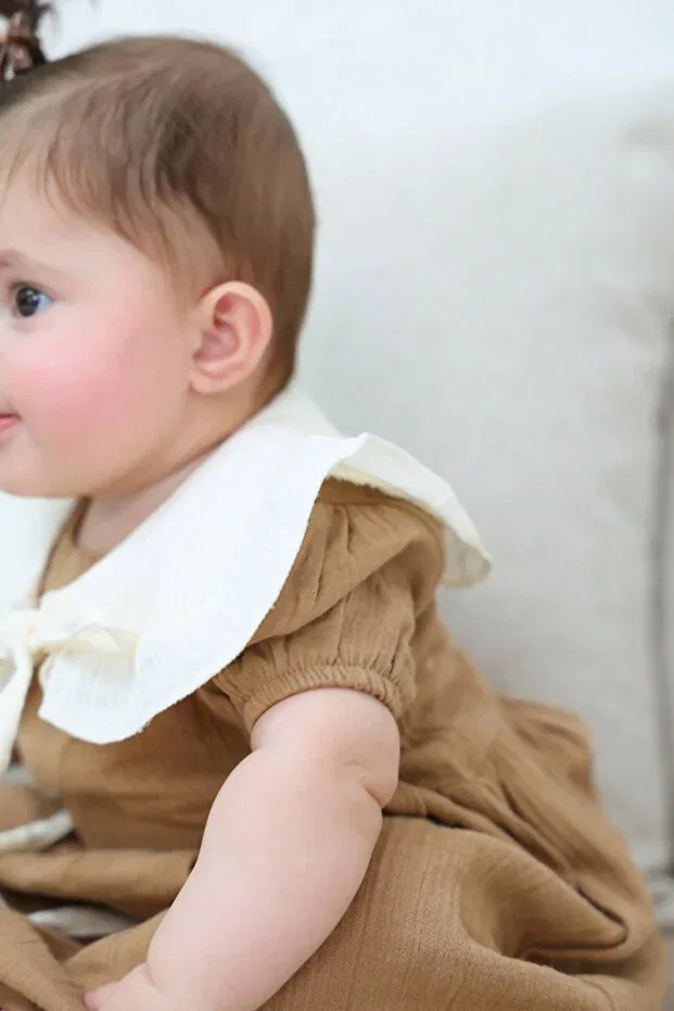 Детское платье для девочек хлопковое Milna Baby&Kids, Brown