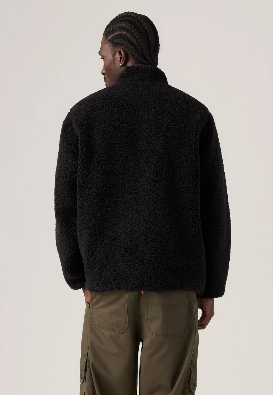 Куртка Campo - флисовая куртка Levi'S, Jet Black — фото 3