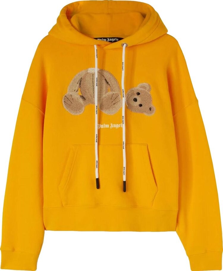 

Худи Palm Angels Bear Hoodie 'Ocher Yellow/Brown', желтый