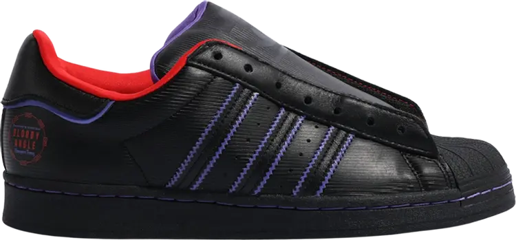 

Кроссовки Adidas BLOODY ANGLE x Superstar Laceless 'Bewitching', черный