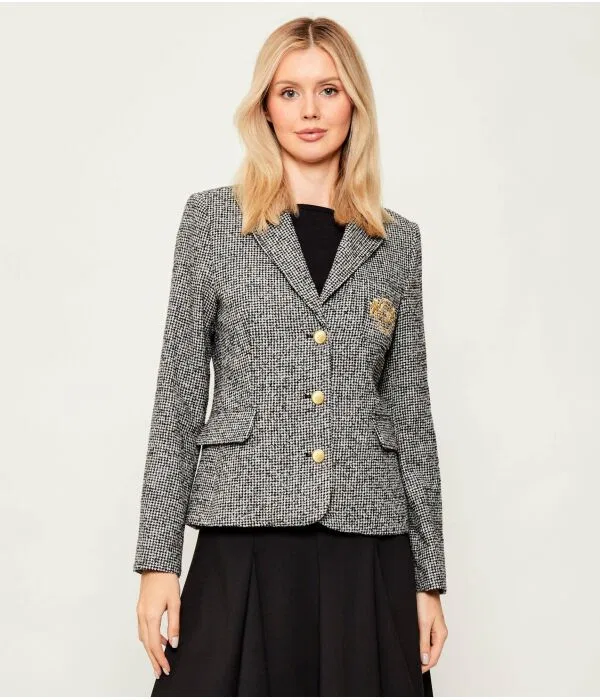 Женский пиджак из шерсти Festive Tommy Hilfiger, черный
