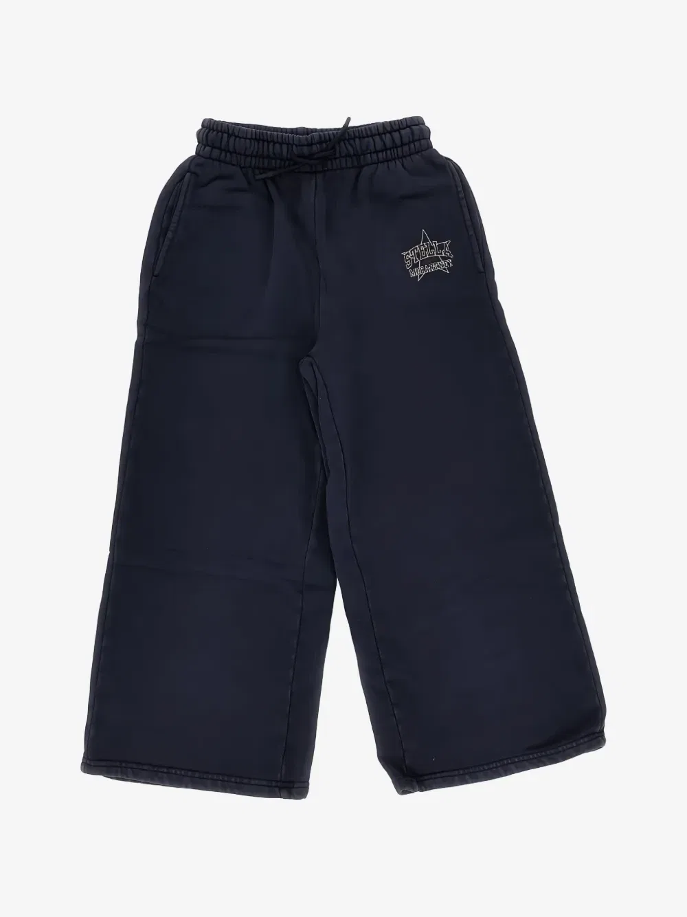 Спортивные штаны с логотипом Stella McCartney Kids, черный