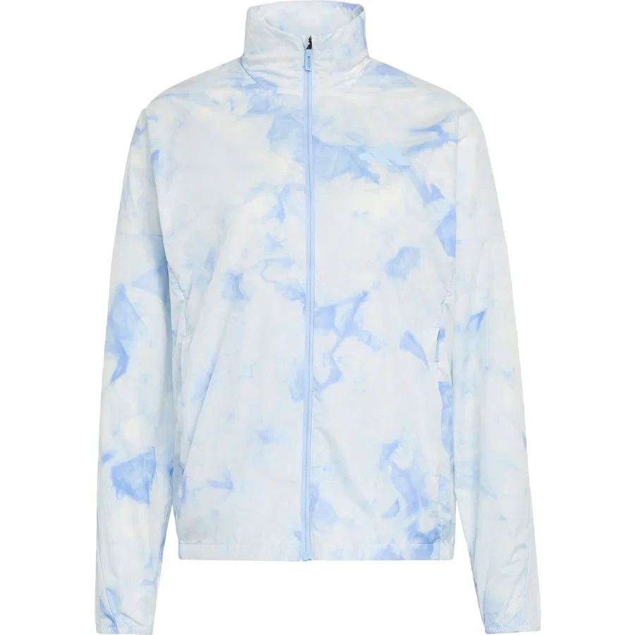 Ветровка с принтом Terrex Multi Spray Dye CLIMA365 Wind Jacket adidas, Бело-синий — фото 3