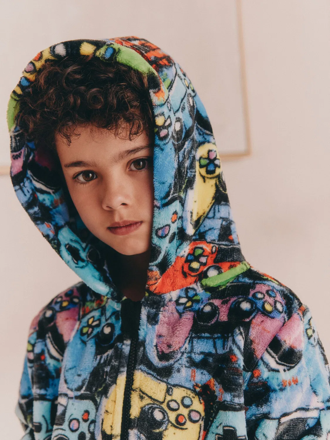 Комбинезон флисовый Gamer Fleece All-In-One Next, мультиколор — фото 4