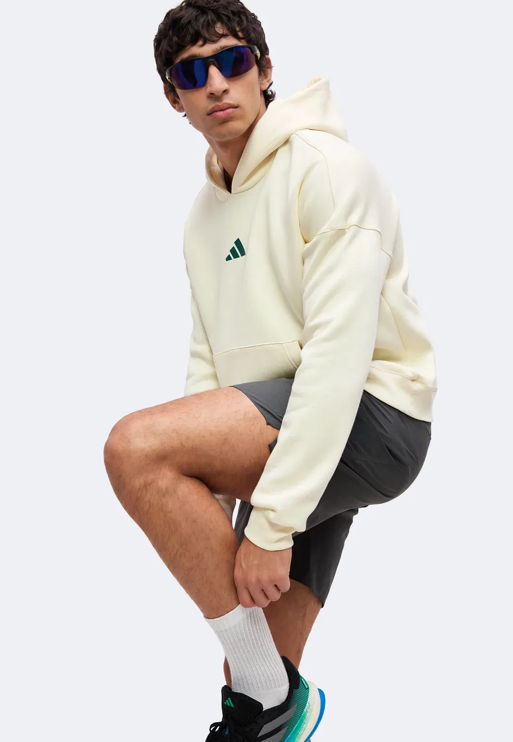 Adizero - худи Adidas Performance, Cream White — фото 4