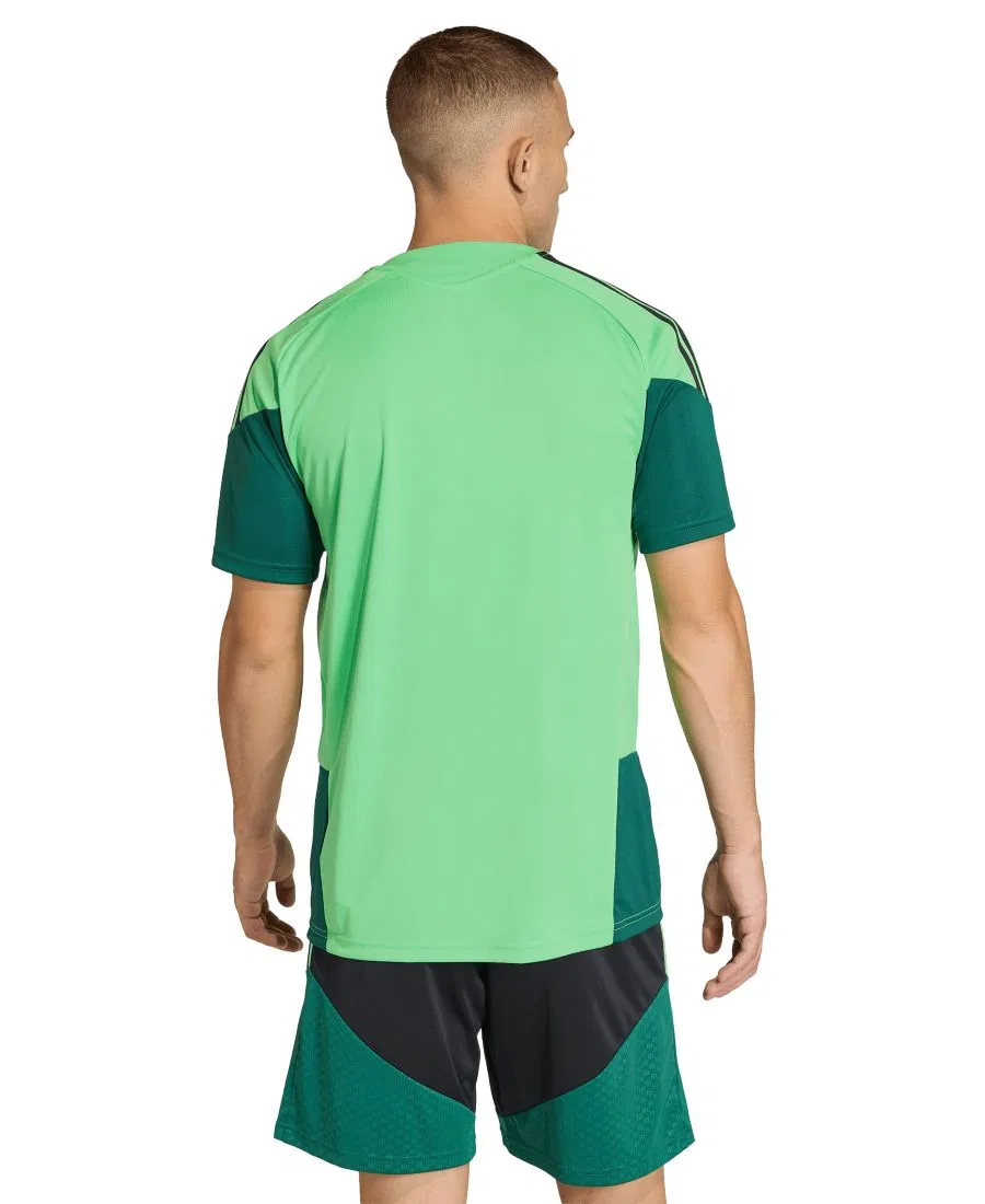 Футболка для тренировок с коротким рукавом, модель Mexico Tiro Training Jersey adidas, Green — фото 3
