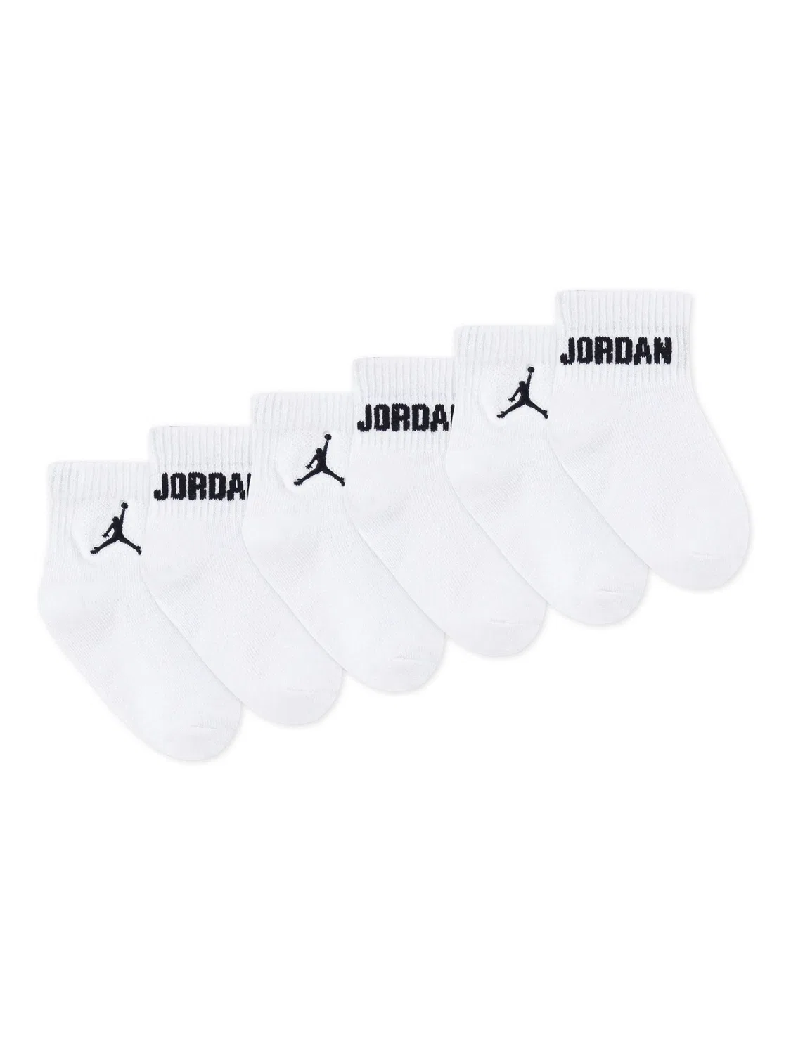 Носки Jordan Everyday Essential Socks 6 Pack, белый — фото 2