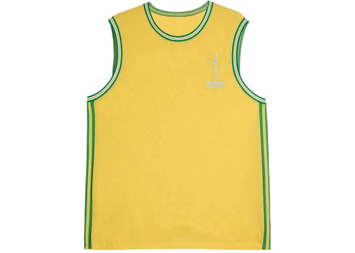 Мужской жилет Adidas Wales Bonner Jabbar, цвет Spring Yellow