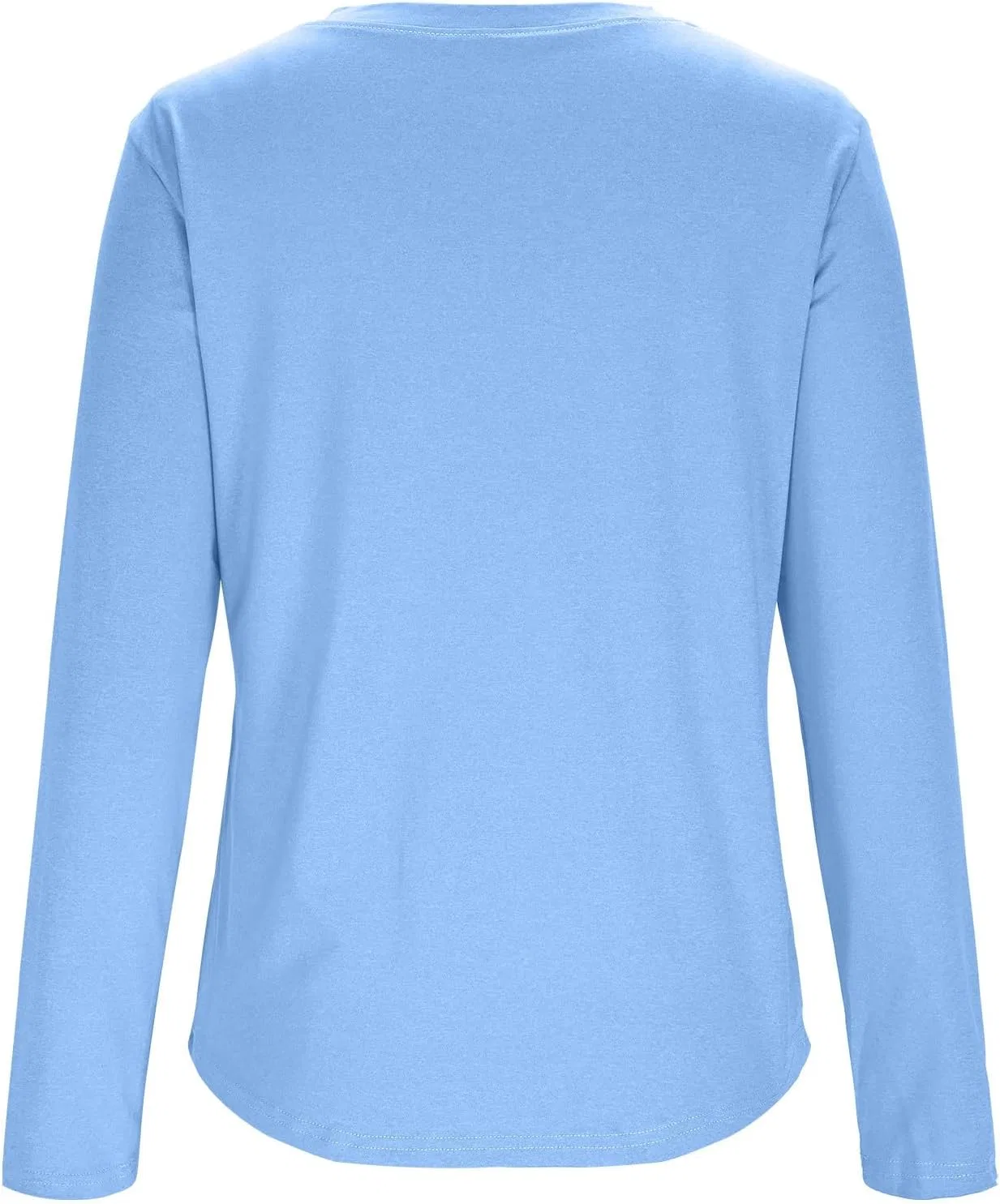 Женская солнцезащитная рубашка UPF 50+ UV Protection, Sky Blue — фото 4
