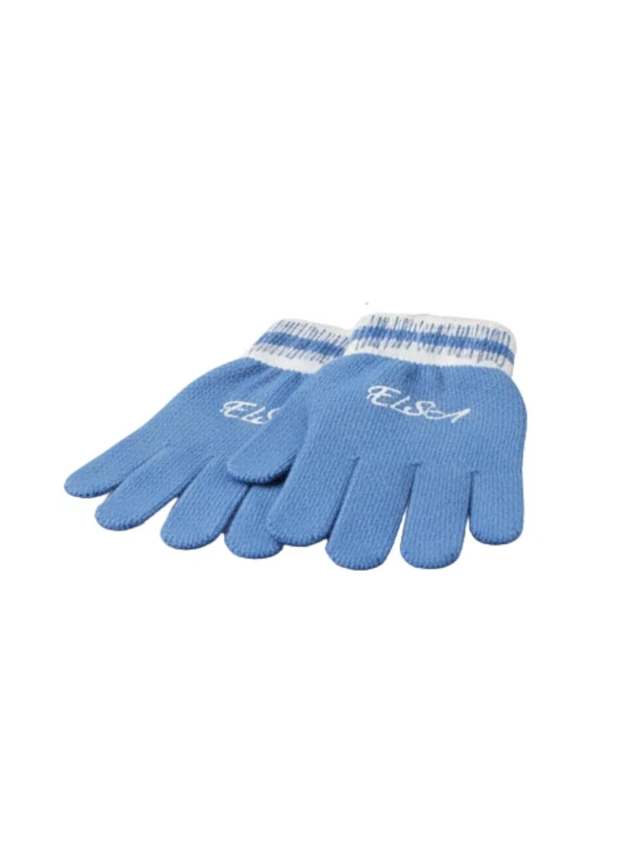 Комплект Cerda '3-teiliges Frozen Schal-Set' светло-голубого цвета — фото 4