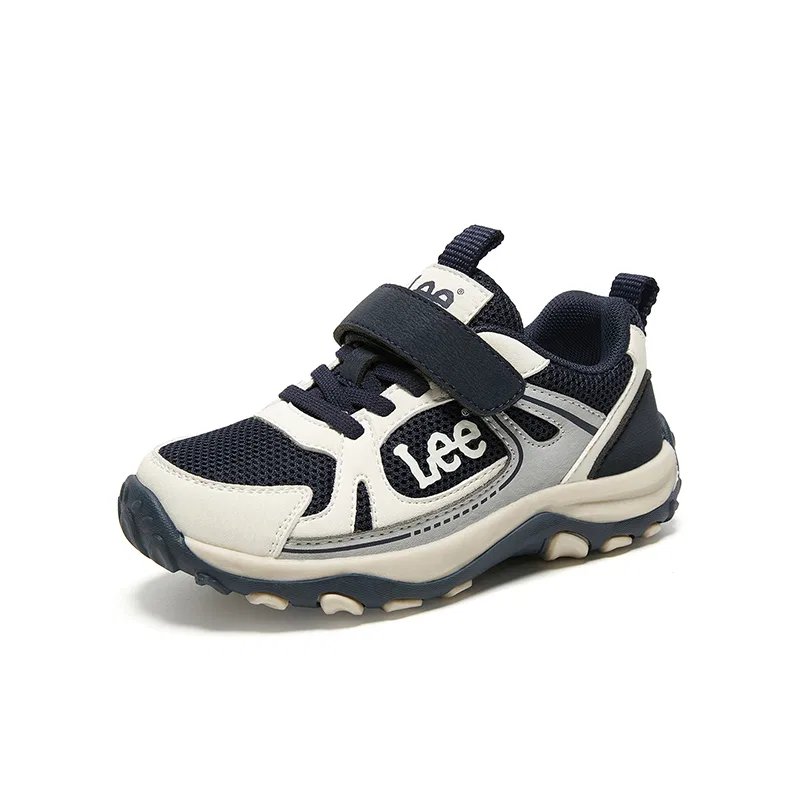 Детские уличные кроссовки с синтетической кожей Lee, Dark Blue — фото 4