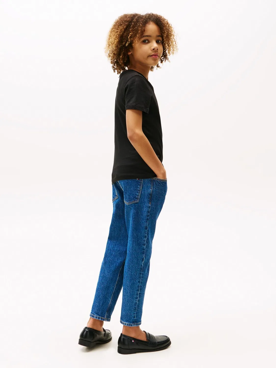 Футболка Tommy Hilfiger Core Regular Fit, черный — фото 2