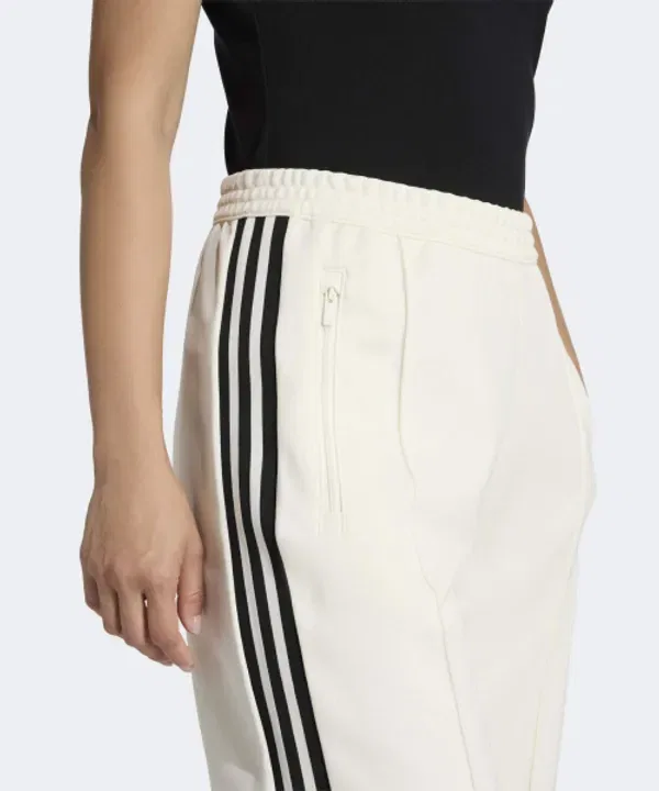 Тренировочные брюки классические Adidas, белый, черный — фото 4