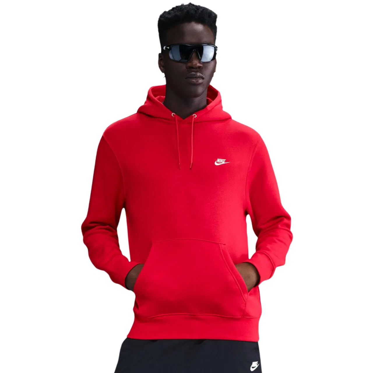 Мужской свитшот с капюшоном Nike Club BB, Nike, Rot