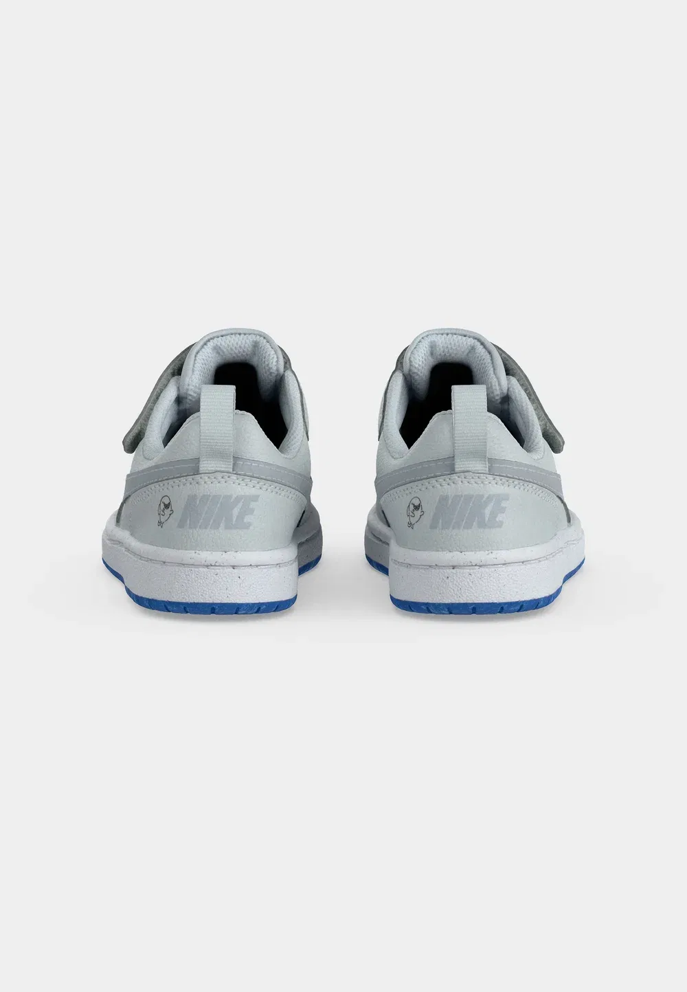 Court borough lils унисекс - кроссовки Nike Sportswear, Pure Platinum-Coloured/Wolf Grey/University Red/Game Royal/Football Blue — фото 4